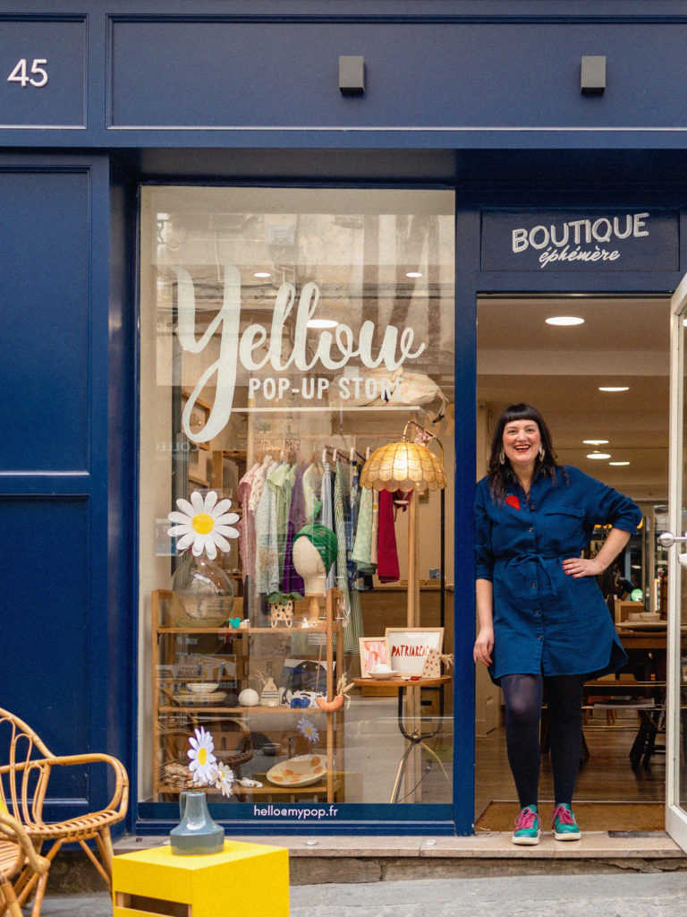 dameline-yellowpopupstore